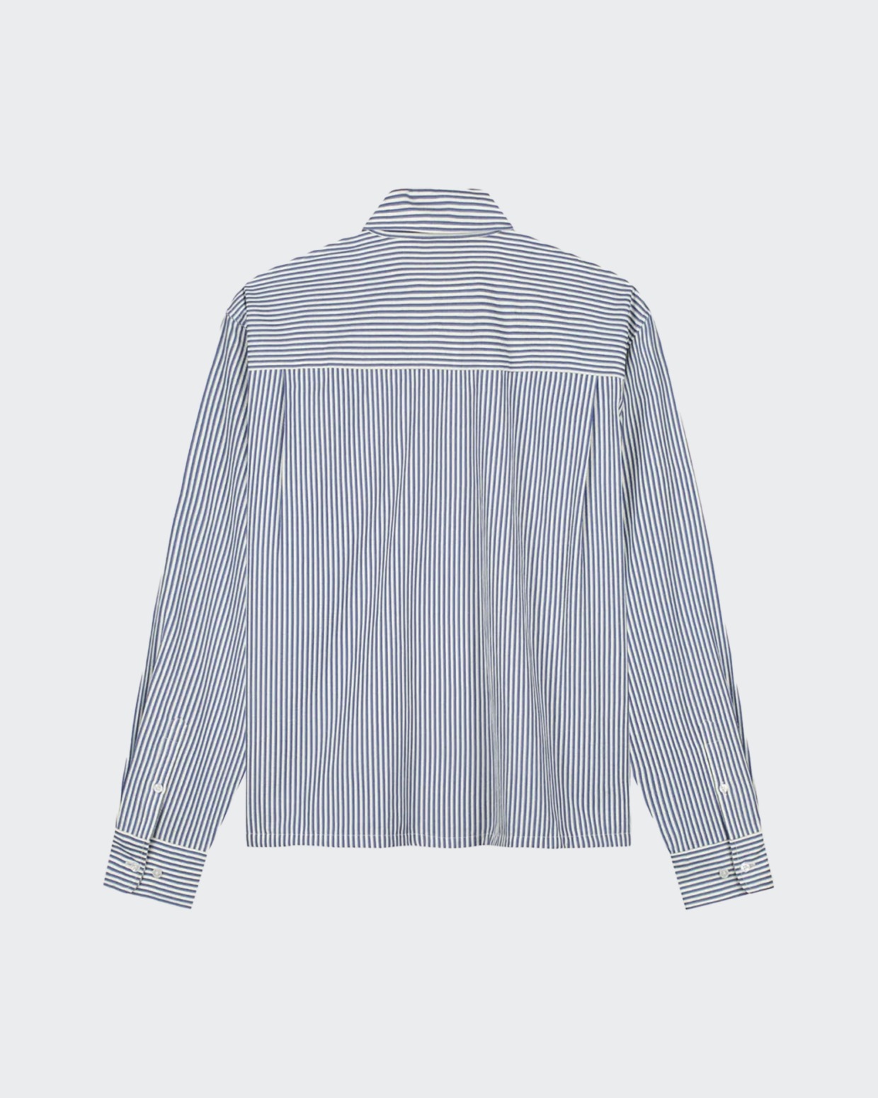 OLAF Stain Logo Stripe Shirt LS