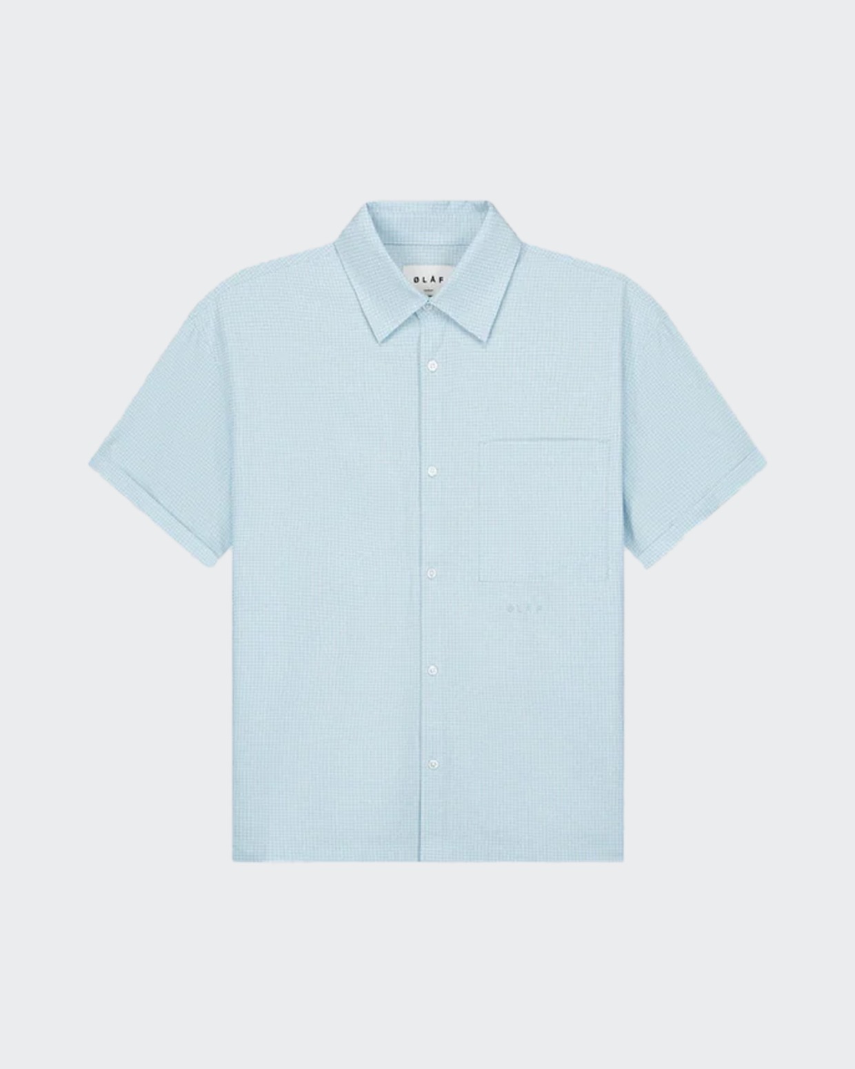 OLAF Boxy Mini Check Shirt