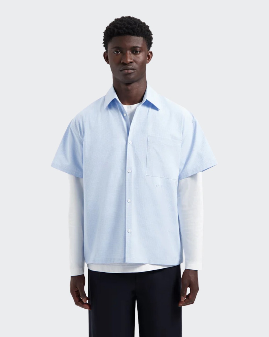 OLAF Boxy Mini Check Shirt