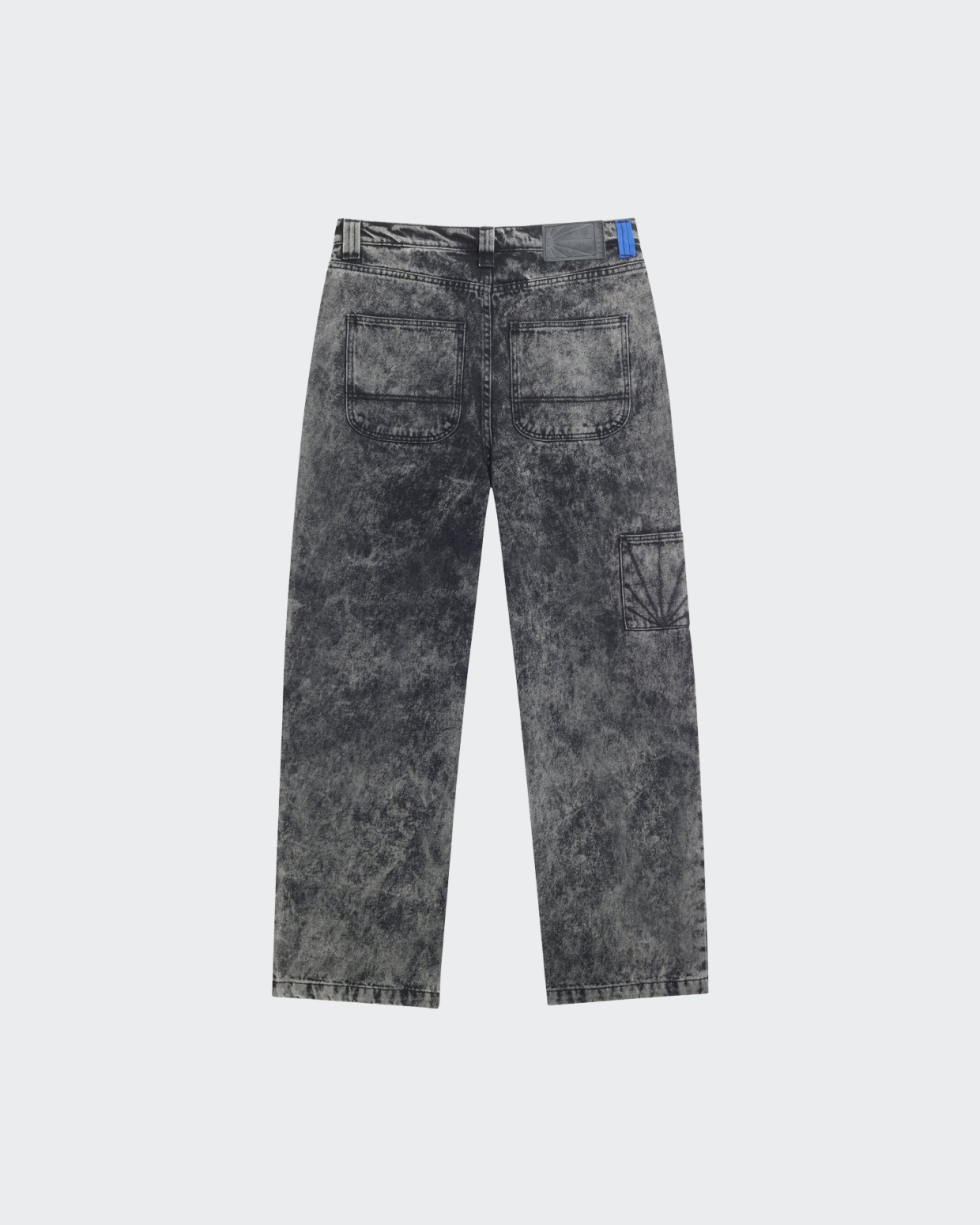 Rassvet Acid Wash Carpenter Work Pants