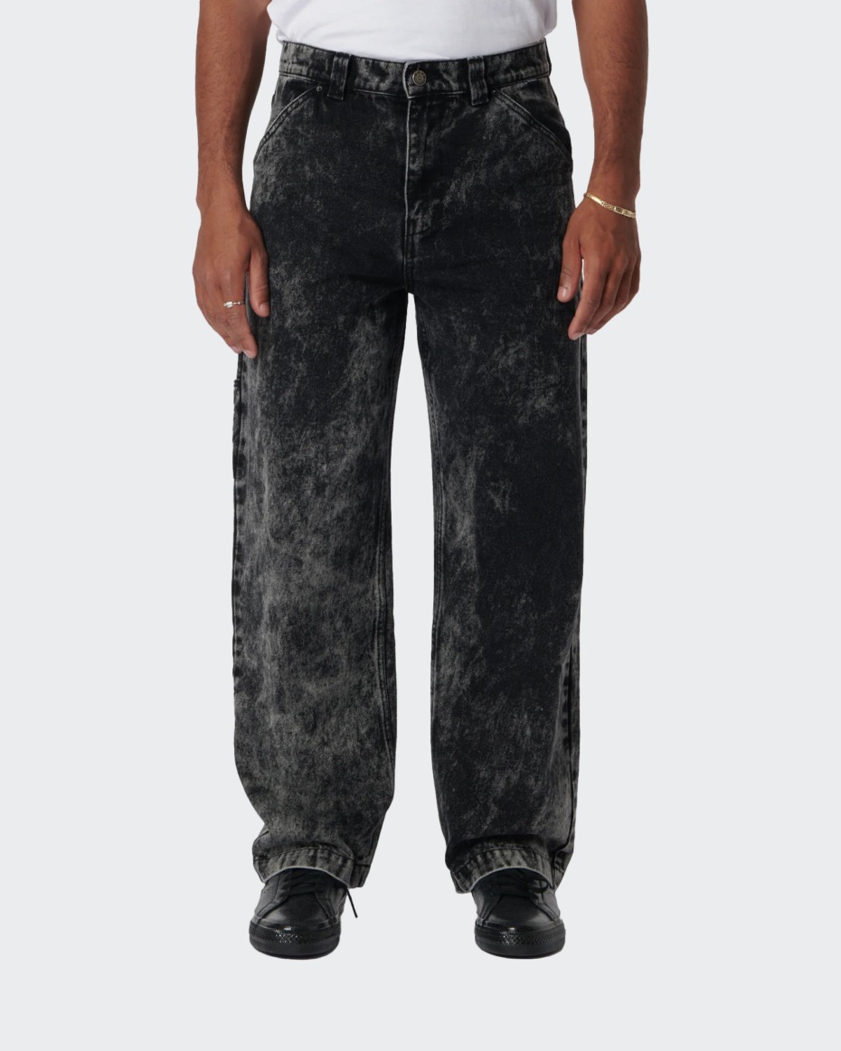 Rassvet Acid Wash Carpenter Work Pants