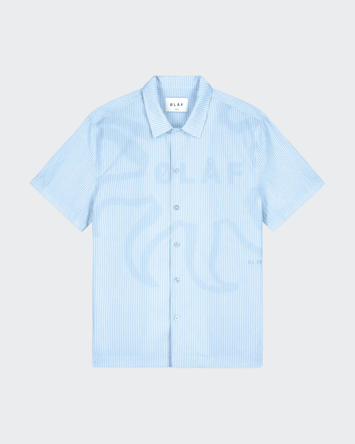 OLAF Stripe Sun AOP Camp Shirt