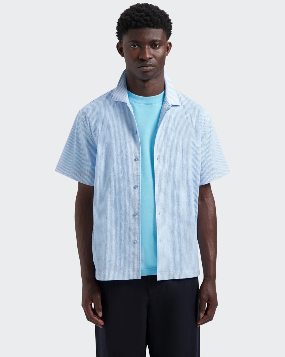 OLAF Stripe Sun AOP Camp Shirt