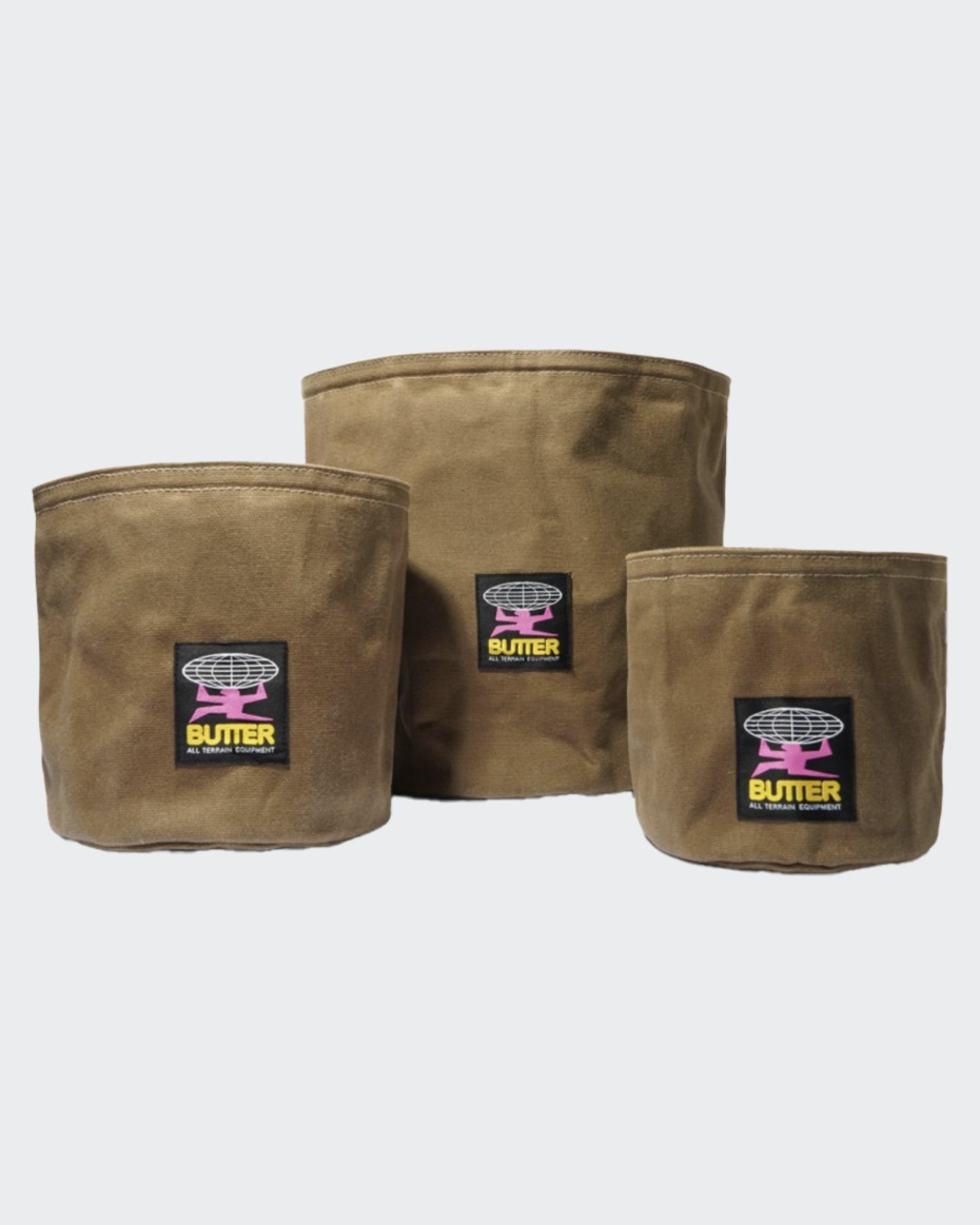 Butter Goods Large Canvas Basket