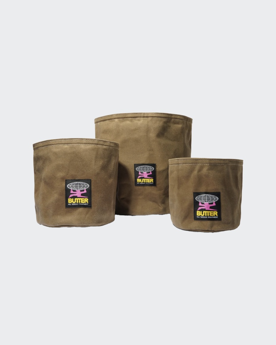 Butter Goods Small Canvas Basket