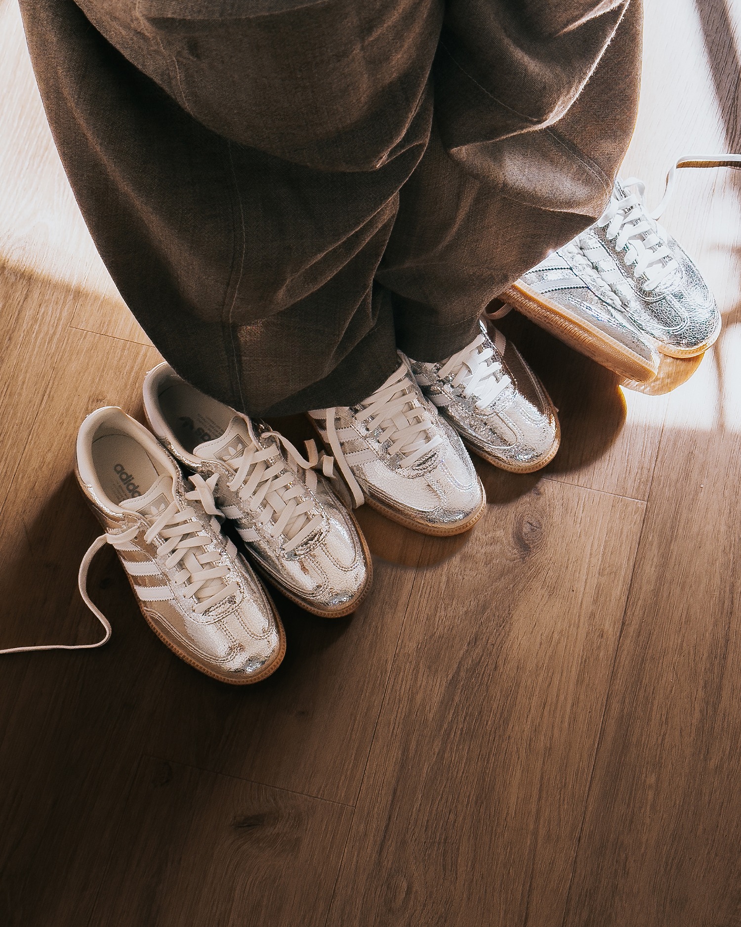 adidas gazelle silver fp