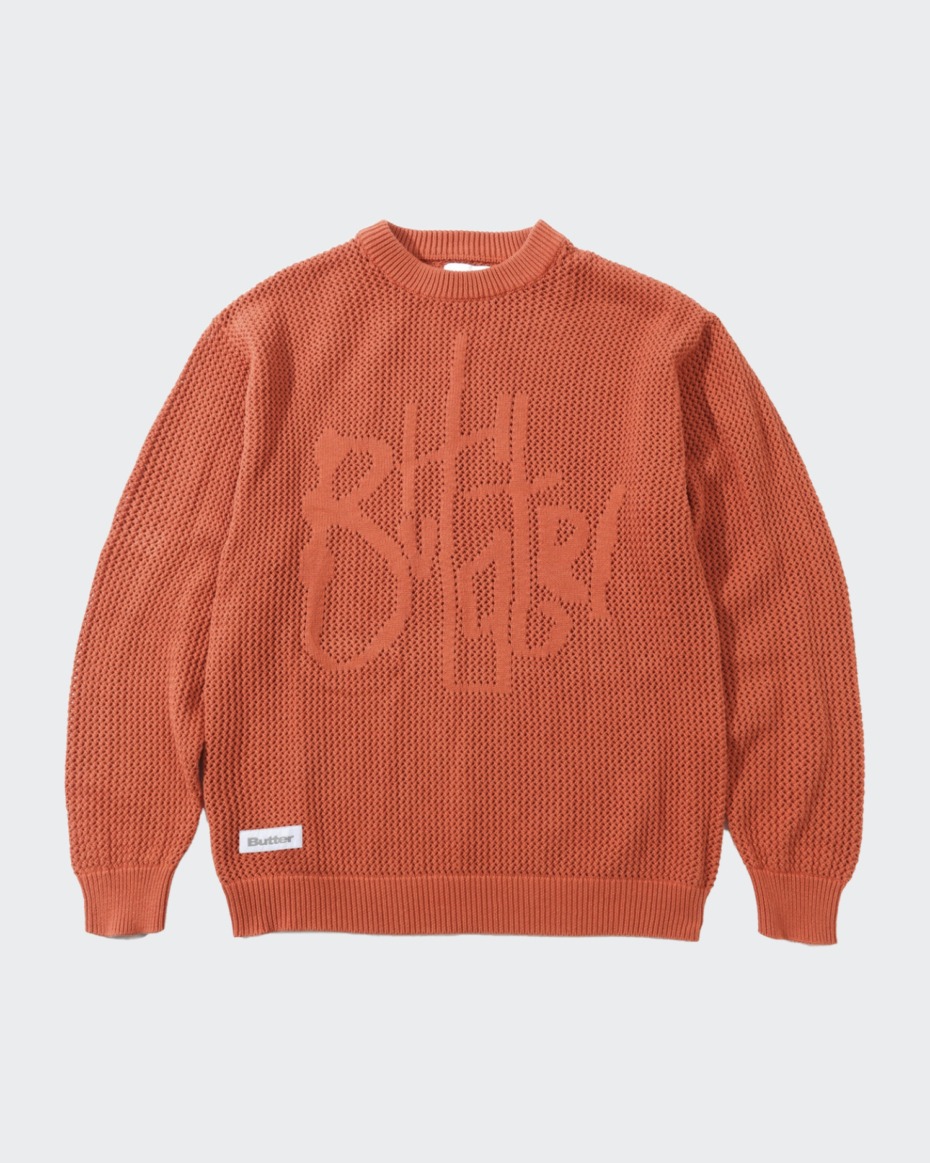 Butter Goods Scribble Knit Sweater