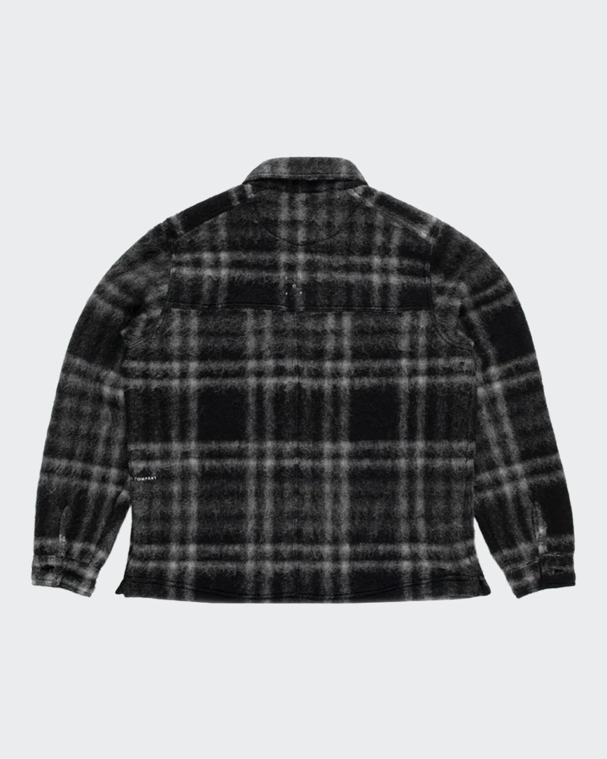 POP Trading Checked Wool Shirt Jacket