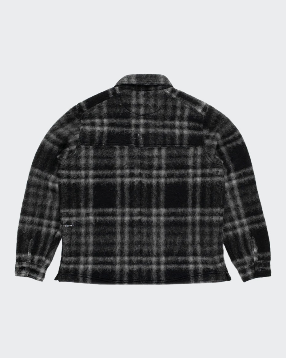 POP Trading Checked Wool Shirt Jacket
