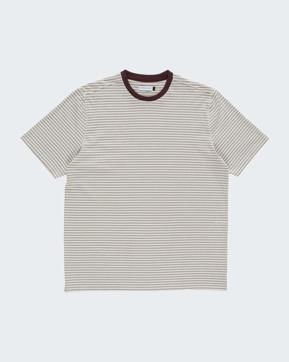 POP Trading Striped Logo T-Shirt