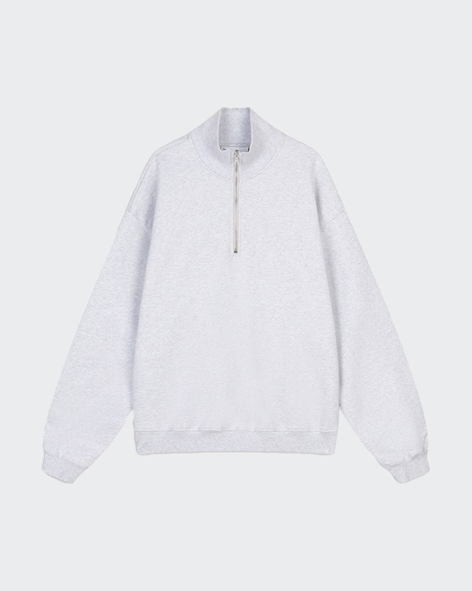 The Savage Report Half Zip Crewneck