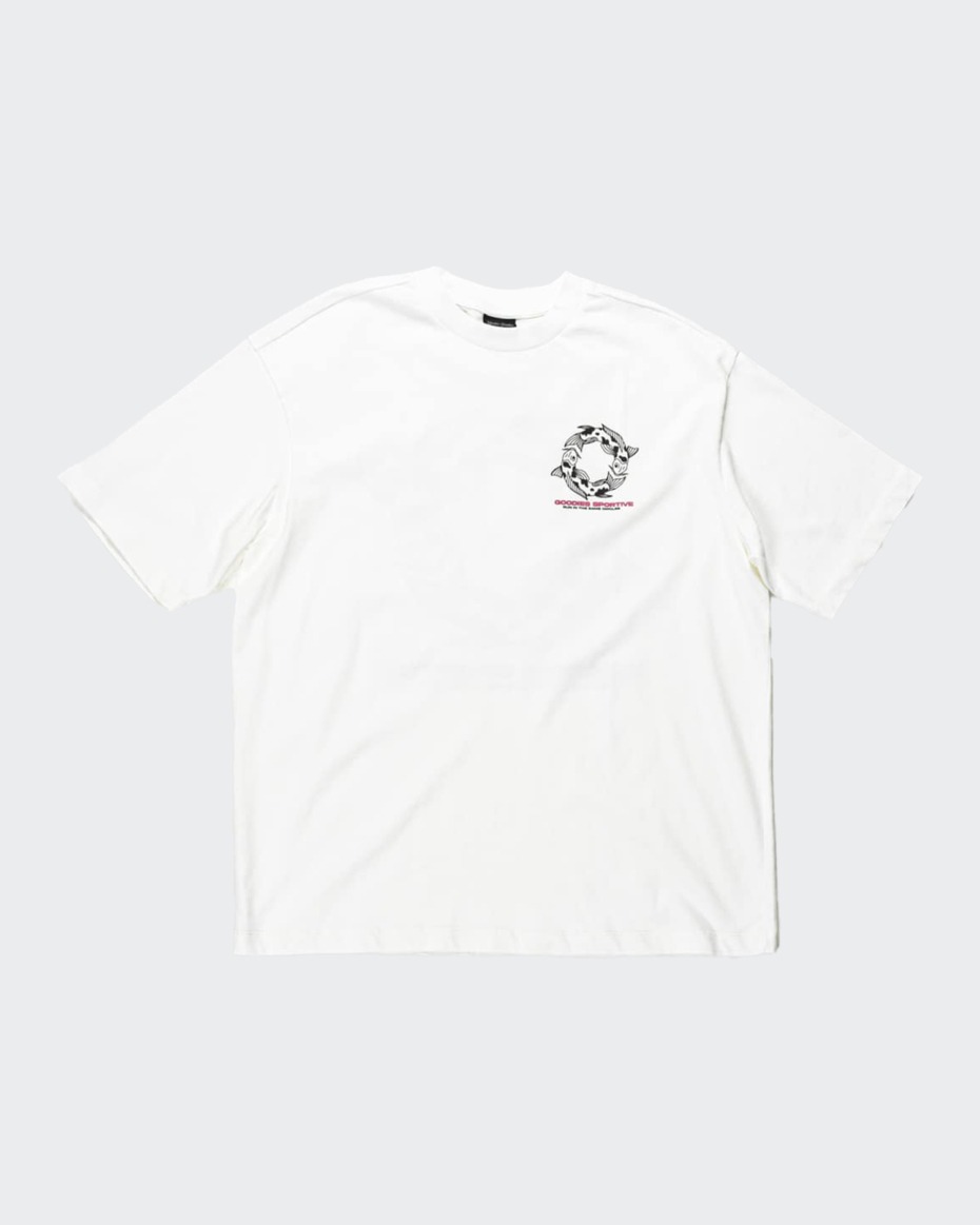 Goodies Sportive Carp White Tee
