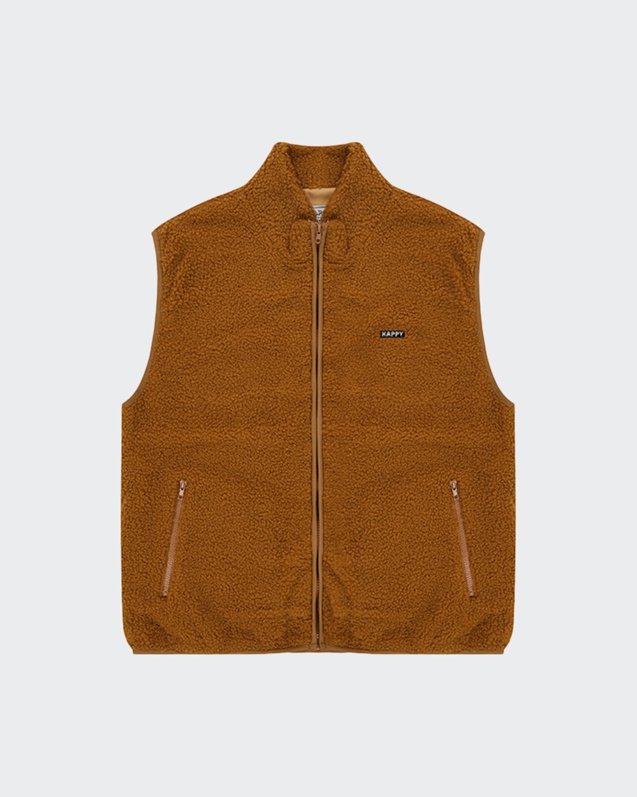 Kappy Fleece Zipper Vest