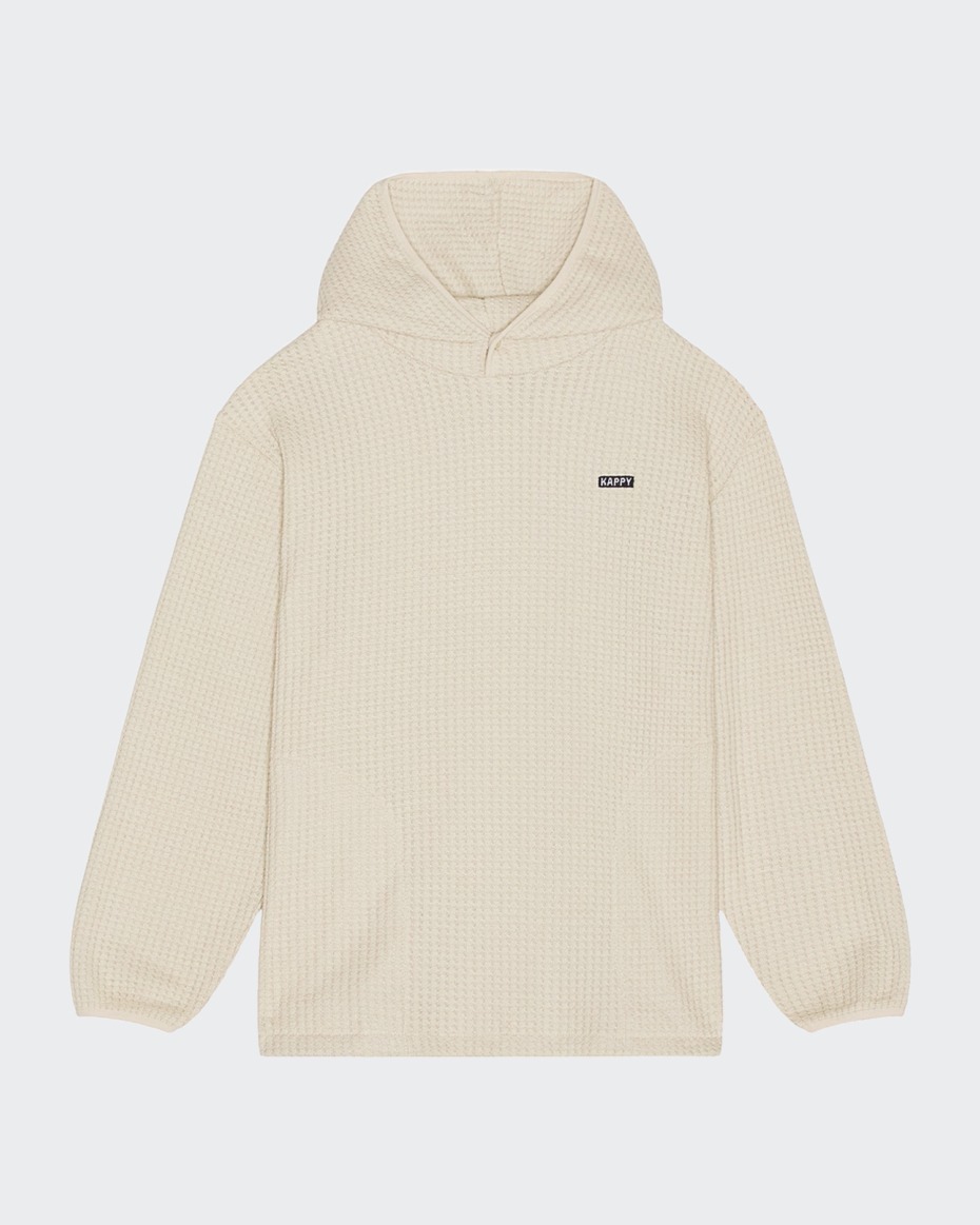 Kappy Waffle Button Hoodie