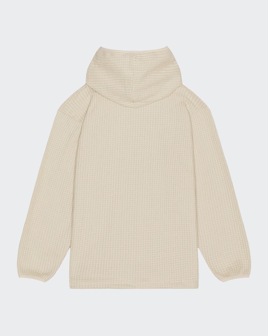 Kappy Waffle Button Hoodie