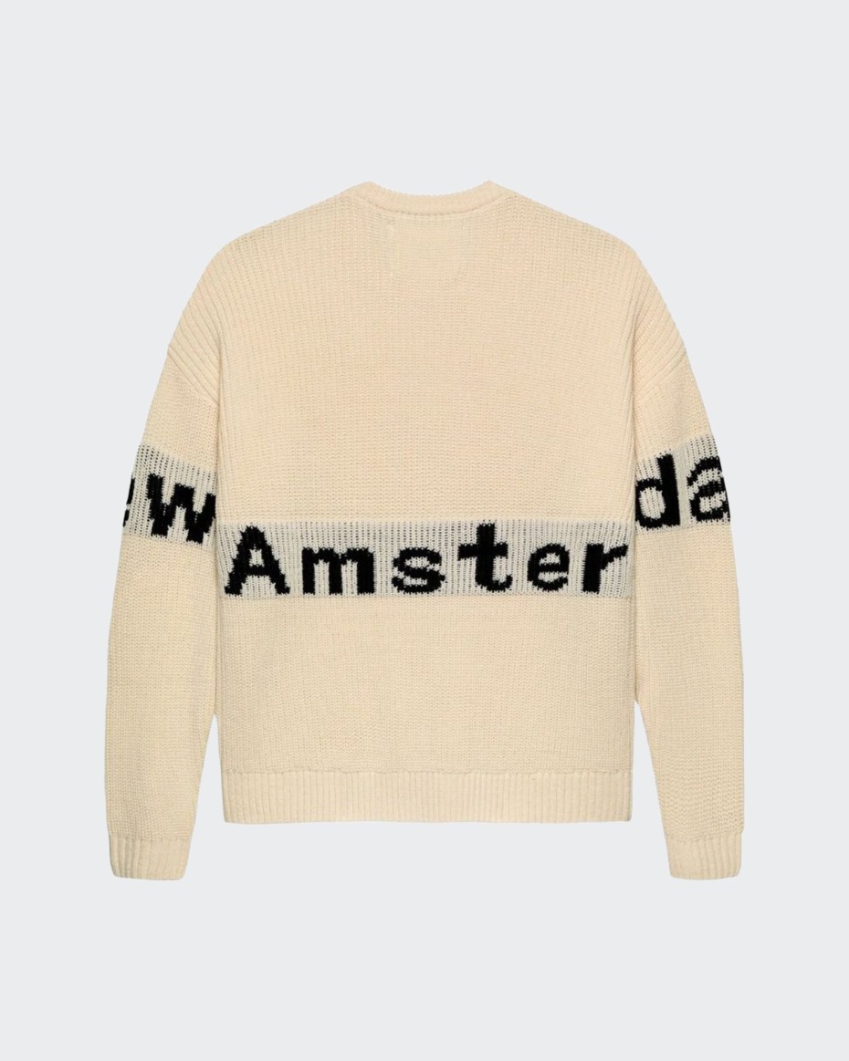 New Amsterdam Surf Association Name Crew Knit