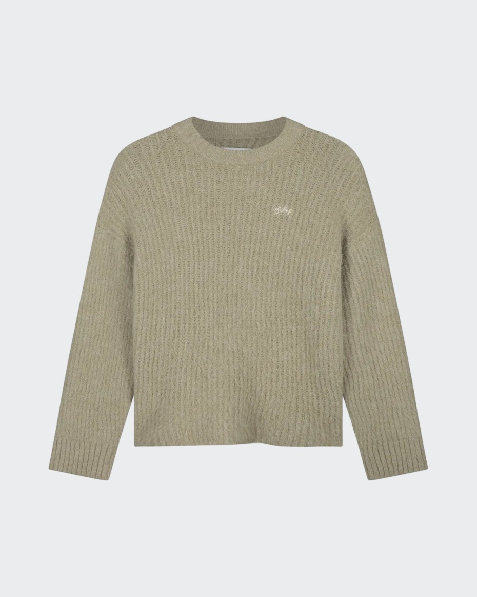 OLAF Hairy Knitted Crewneck