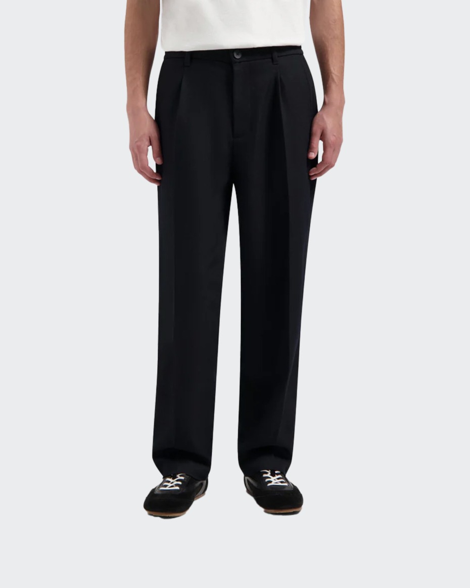 OLAF Regular Twill Pleated Pants