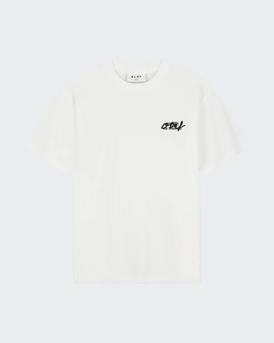 OLAF Script Graphic Tee