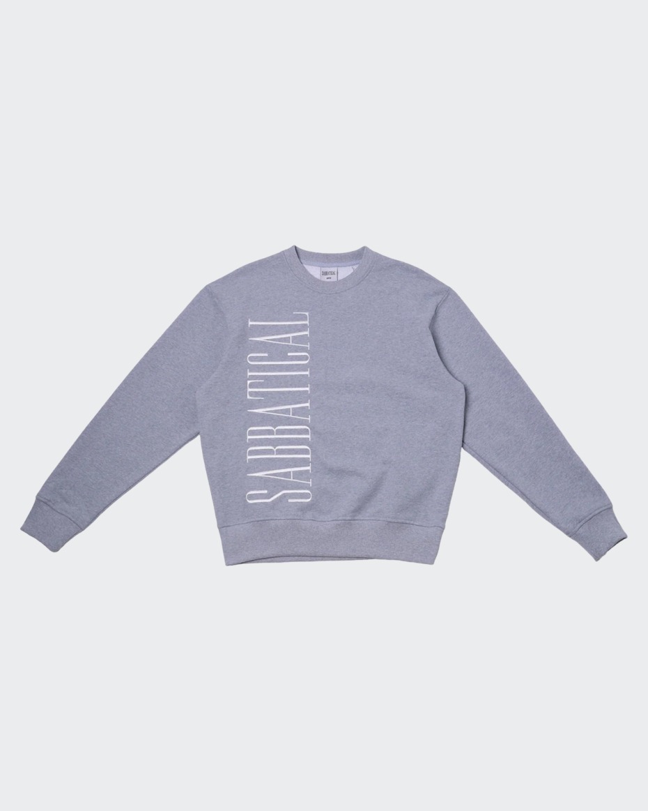 Sabbatical Script Logo Crewneck