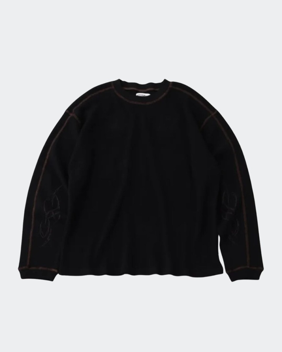 Service Area L/S Paneled Waffle