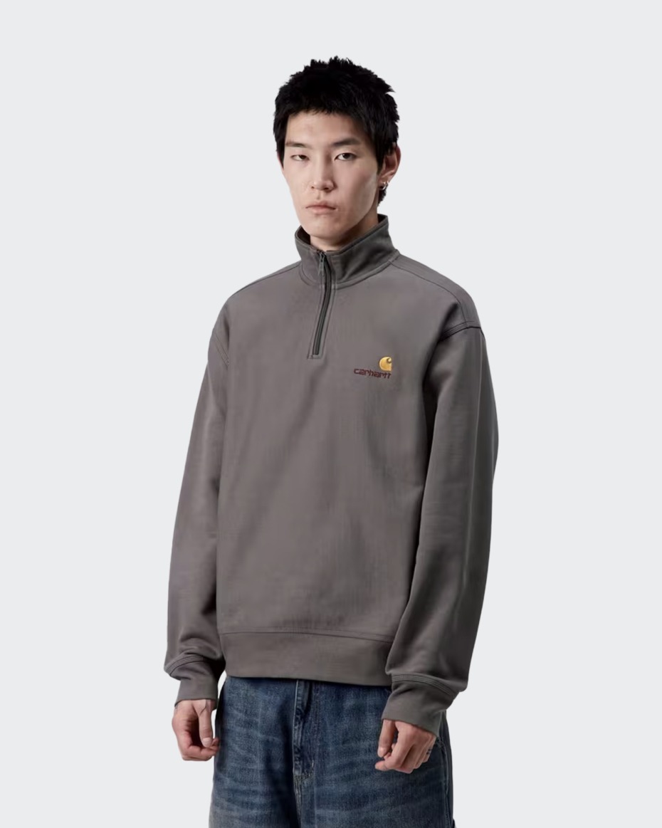 Carhartt WIP Half Zip American Script