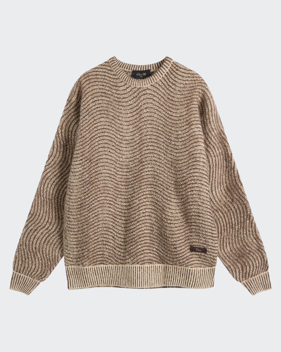 Dime Mohair Wave Knit