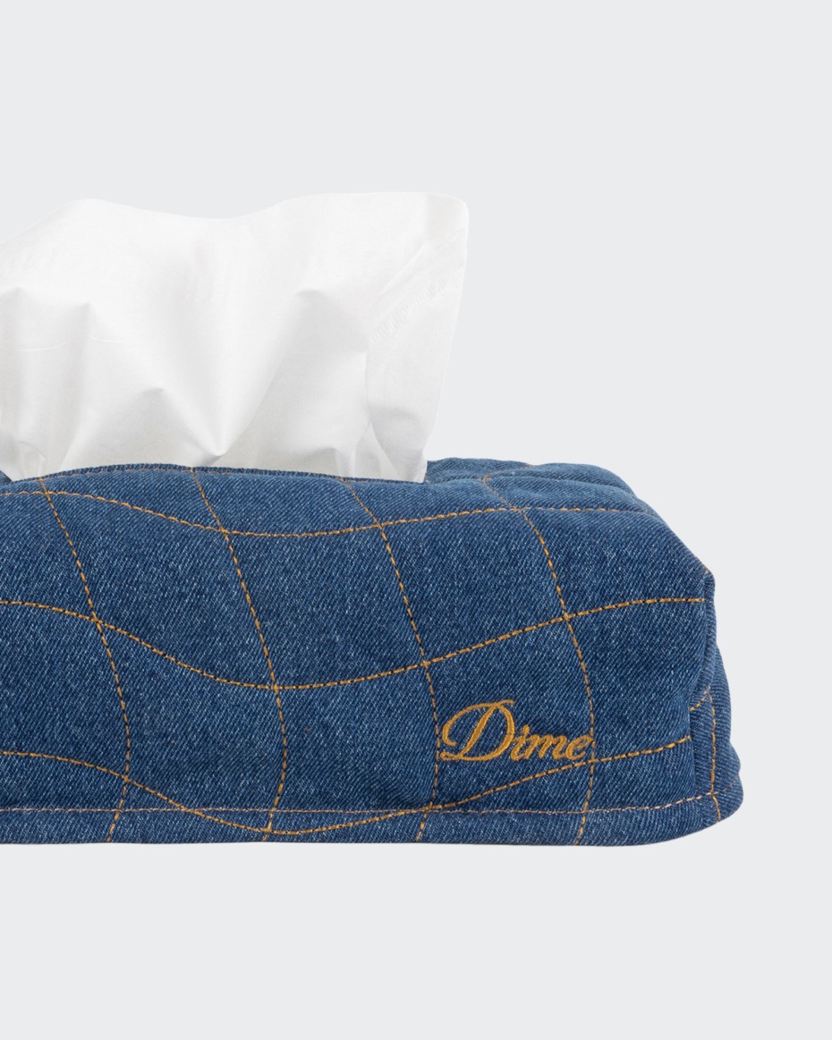 Dime Quilted Tissue Box Cover