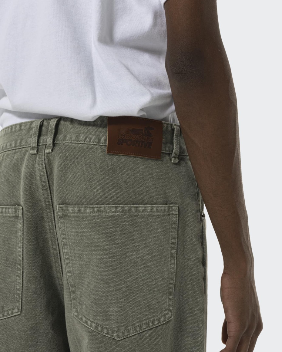 Goodies Sportive Washed Canvas Pants