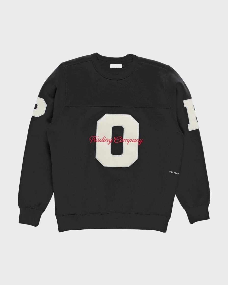 POP Trading College Crewneck Sweat