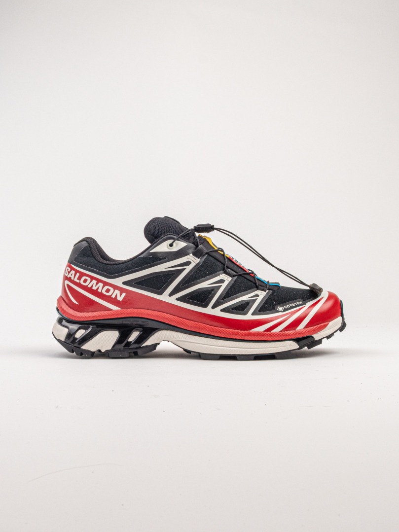 Salomon XT-6 GTX Black / Flame Scarlet / Vanilla | L47974900