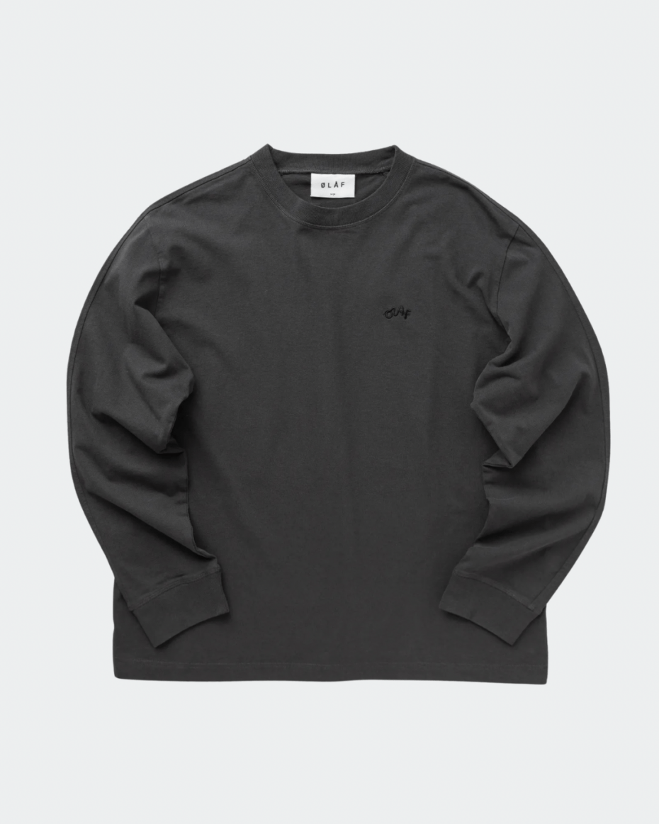 OLAF Washed Signature Boxy Crewneck
