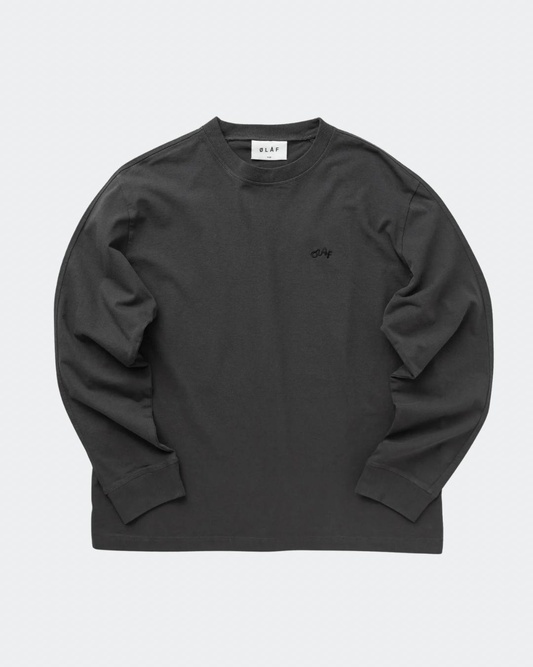 OLAF Washed Signature Boxy Crewneck OLAF Washed Signature Boxy Crewneck