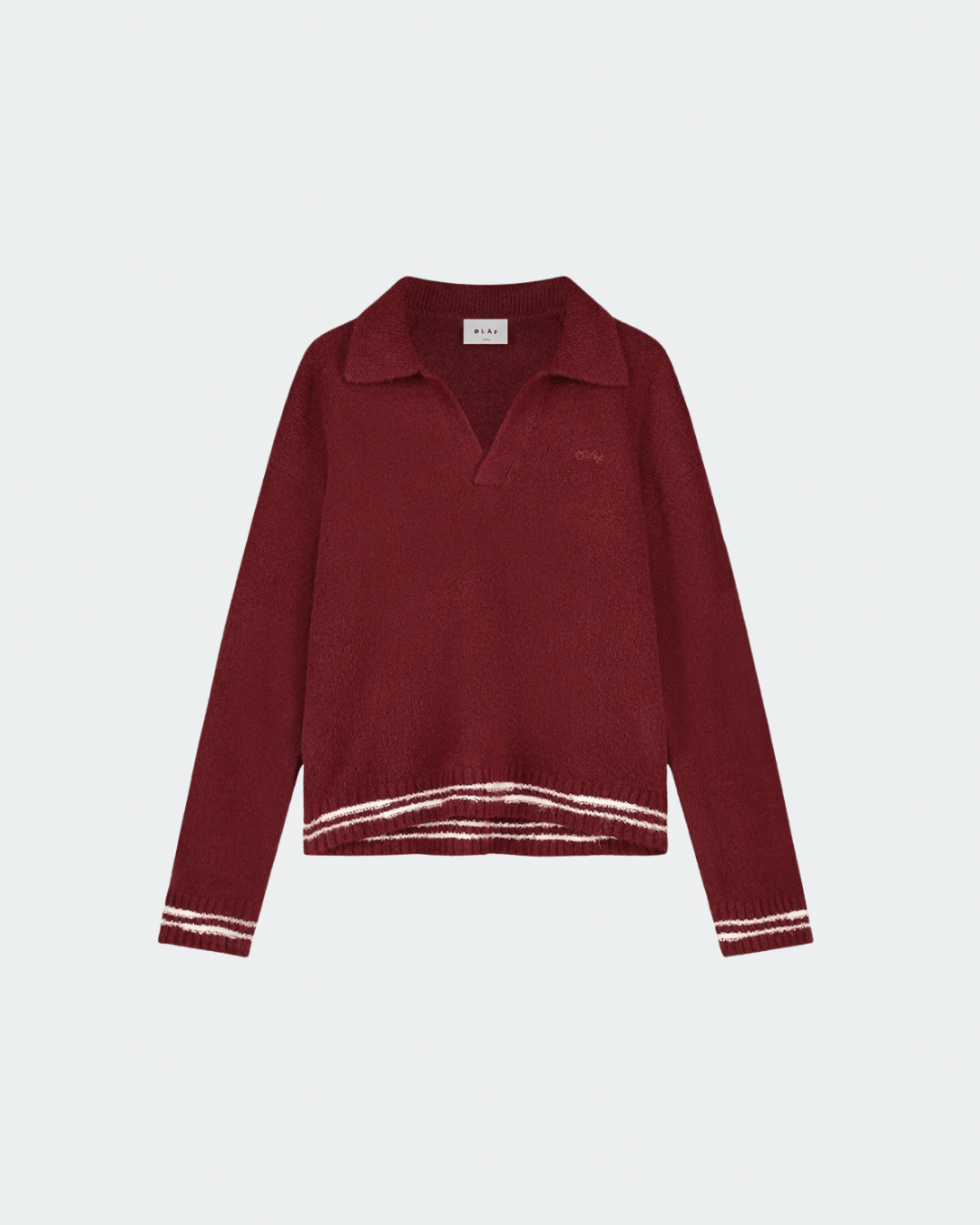 OLAF Crafted Detail Knitted Polo OLAF Crafted Detail Knitted Polo