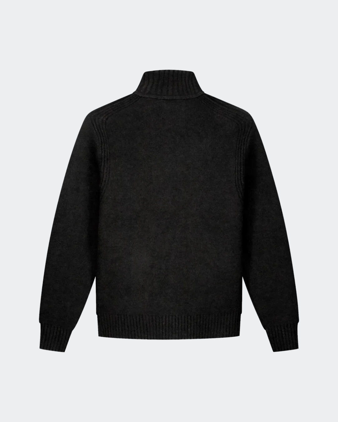 OLAF Zip Knitted Mock Neck