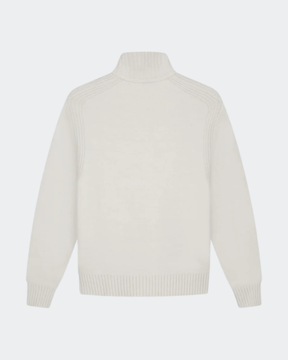 OLAF Zip Knitted Mock Neck
