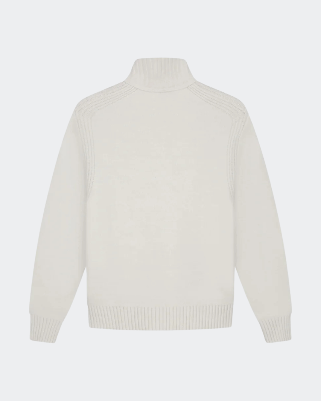 OLAF Zip Knitted Mock Neck
