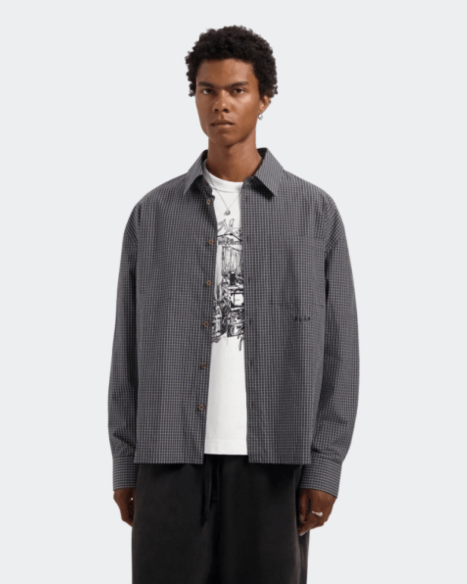 OLAF Checked Boxy Shirt