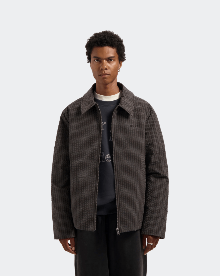 OLAF Checked Coach Jacket
