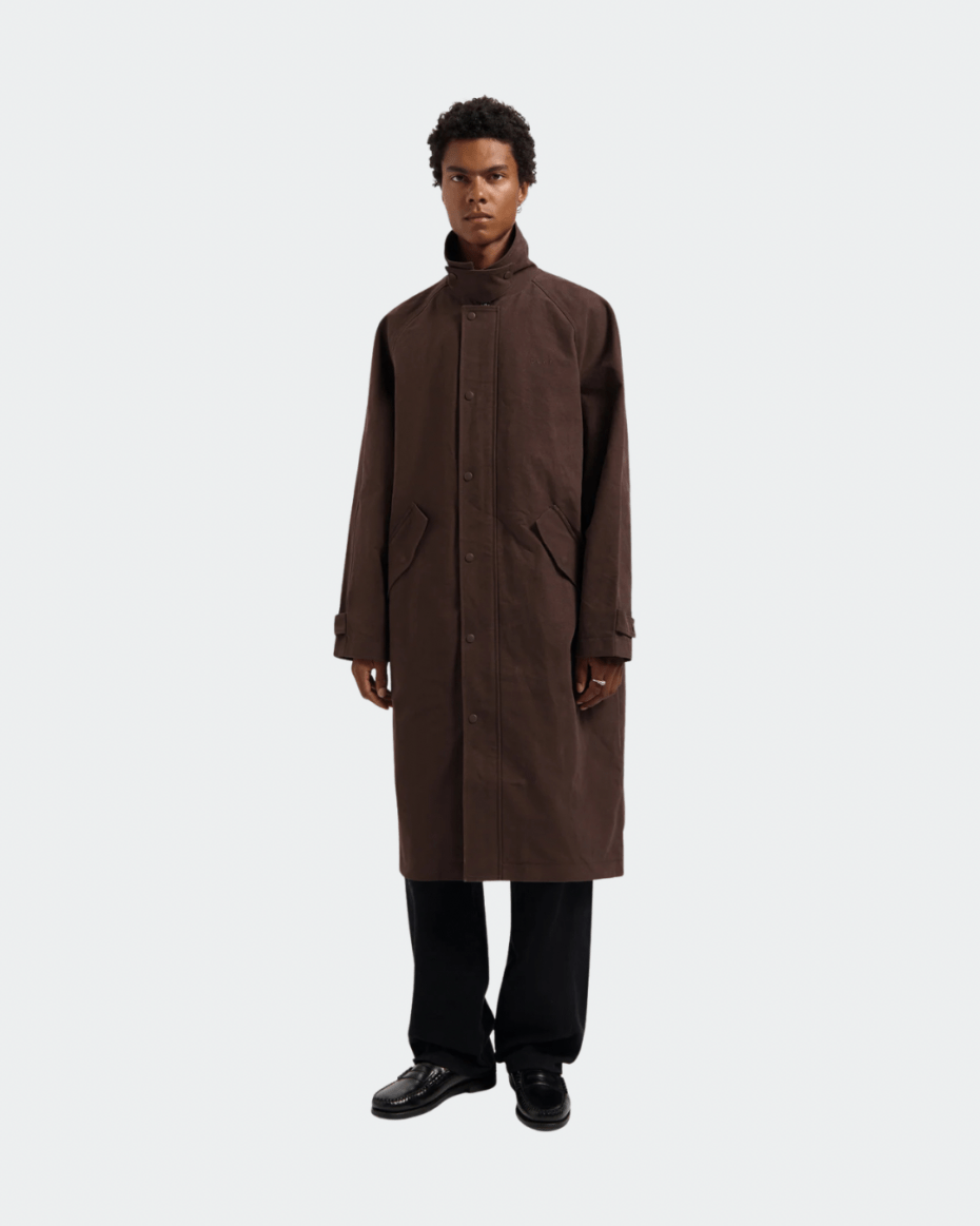 OLAF Washed Canvas Overcoat