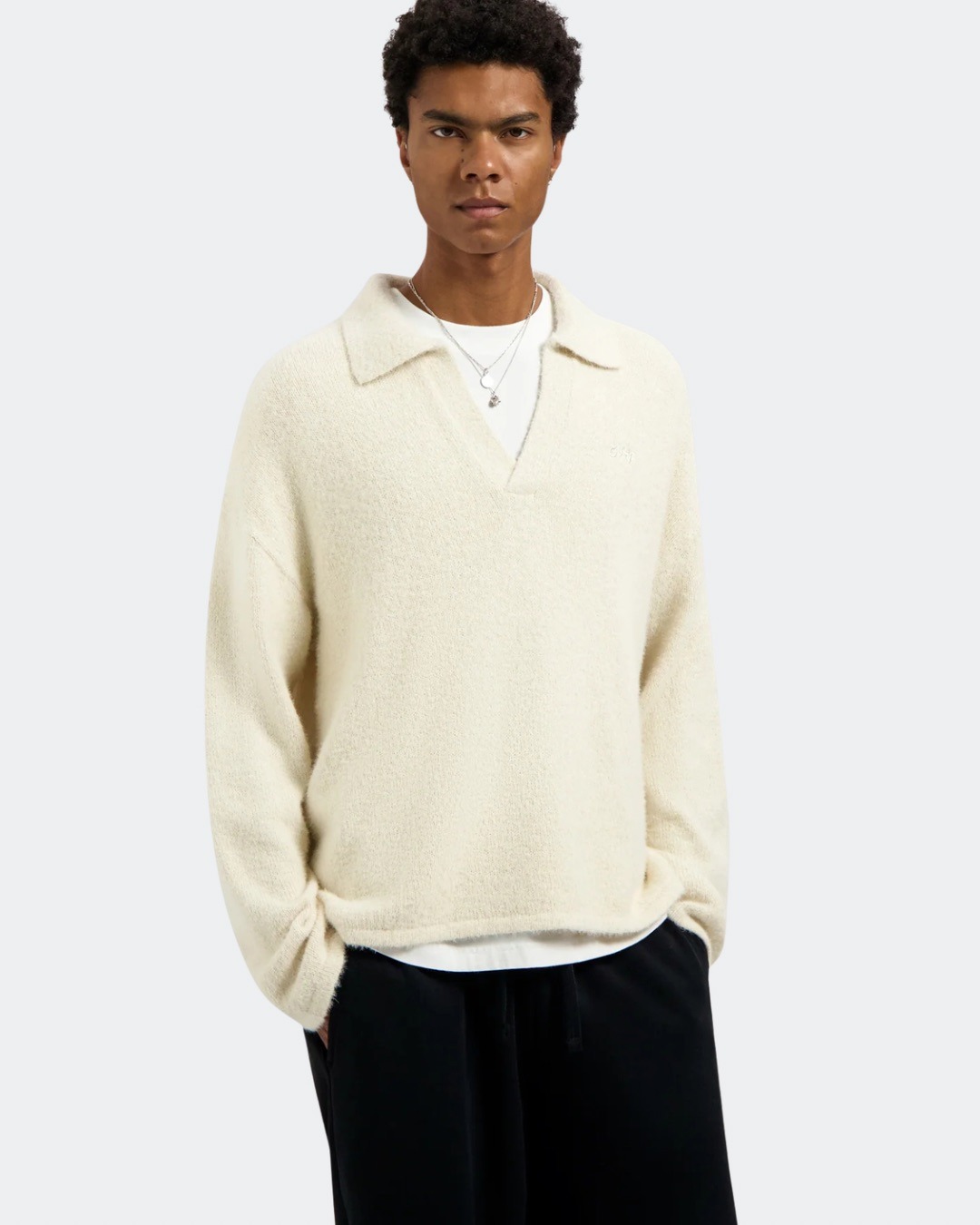 OLAF Signature Knitted Polo