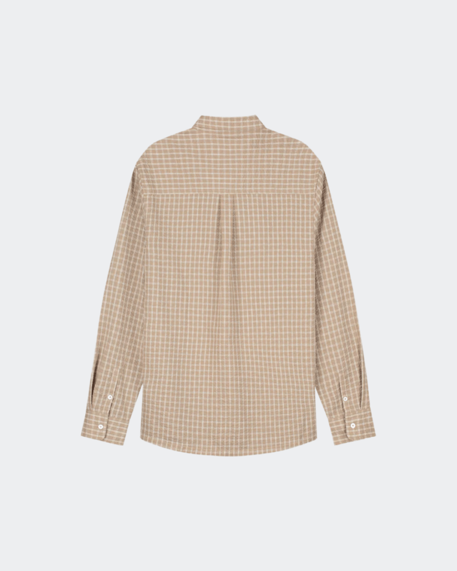OLAF Checked Seersucker LS Shirt