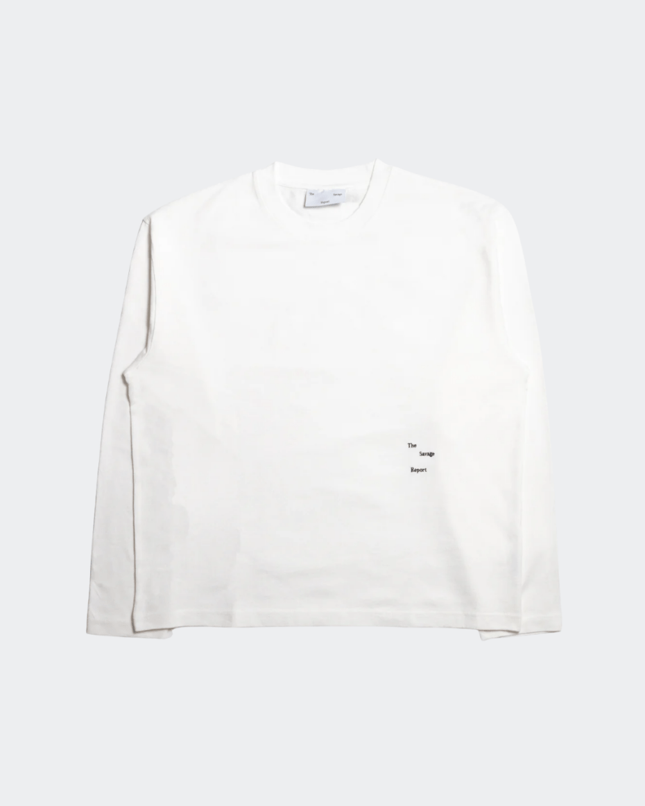 The Savage Report Logo Bar L/S T-shirt