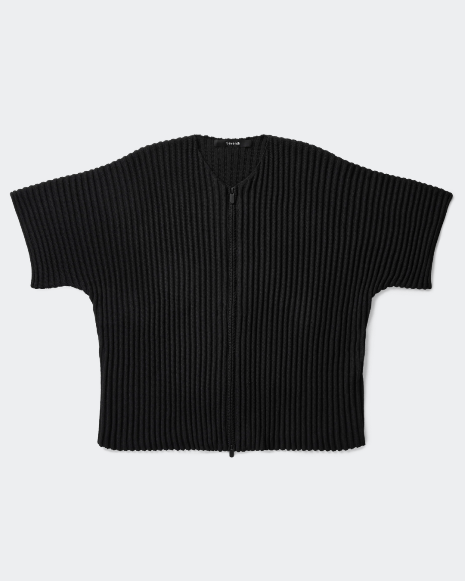 Seventh Rib Knit Kimono Top