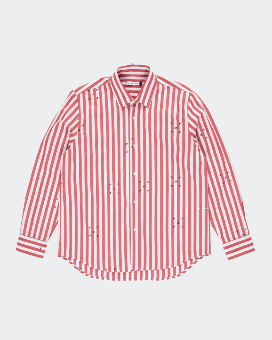 POP Trading Logos Stripe Shirt