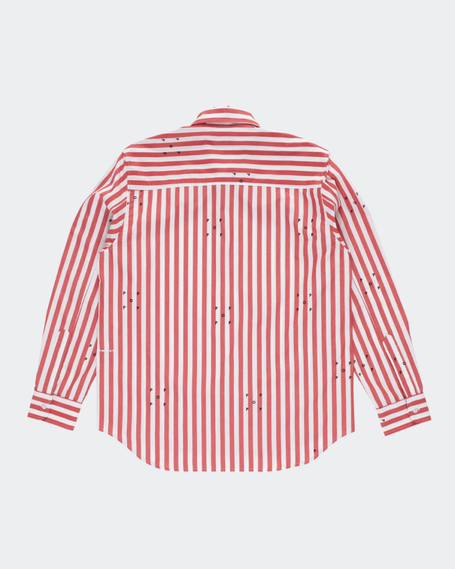 POP Trading Logos Stripe Shirt