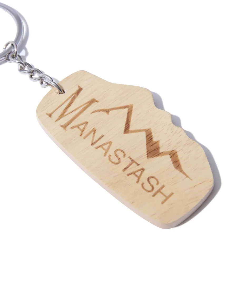 Manastash Wood Keychain