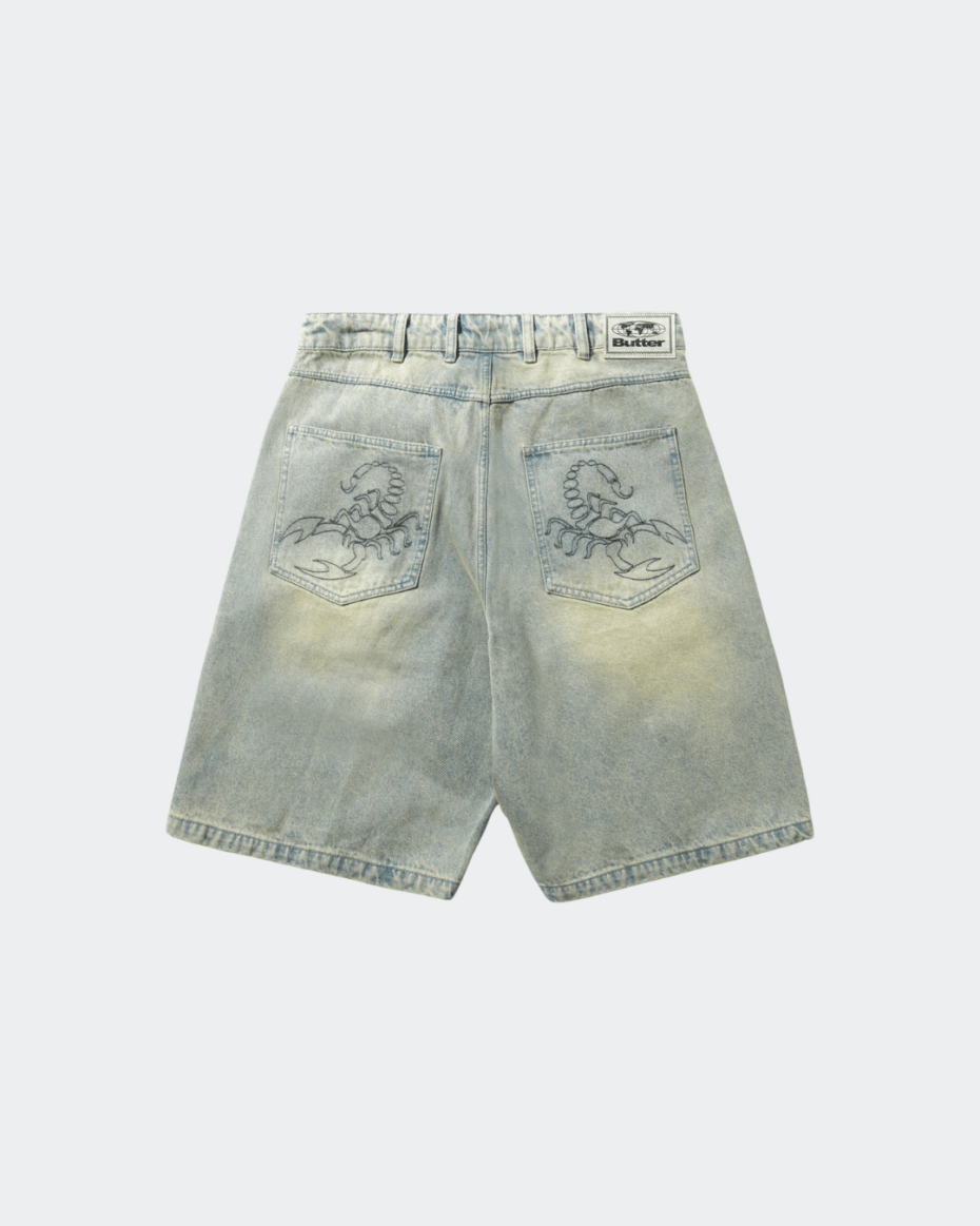 Butter Goods Scorpion Denim Shorts