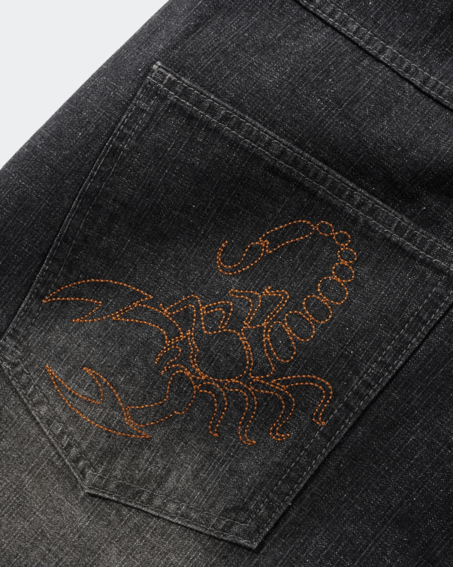 Butter Goods Scorpion Denim Shorts