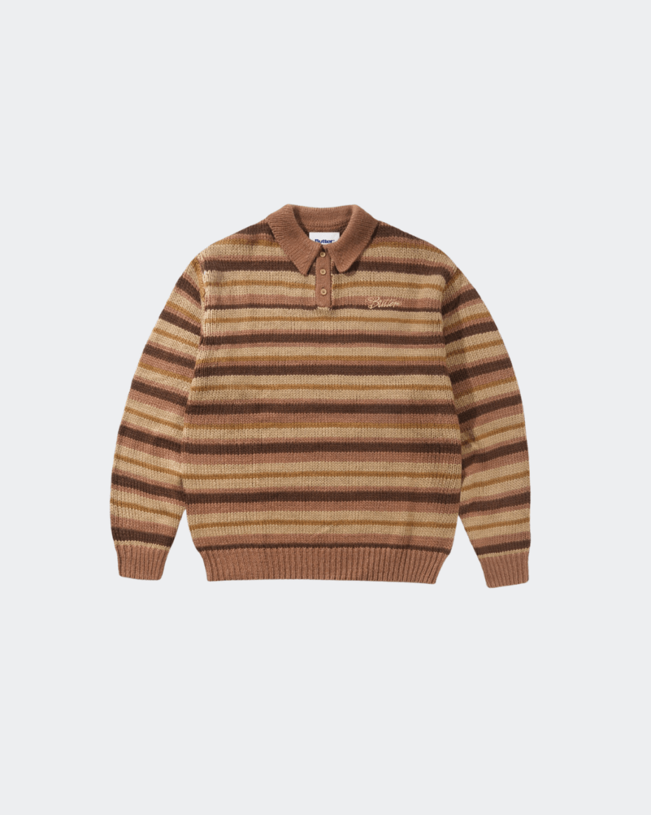 Butter Goods Ombre Stripe Knit Sweater